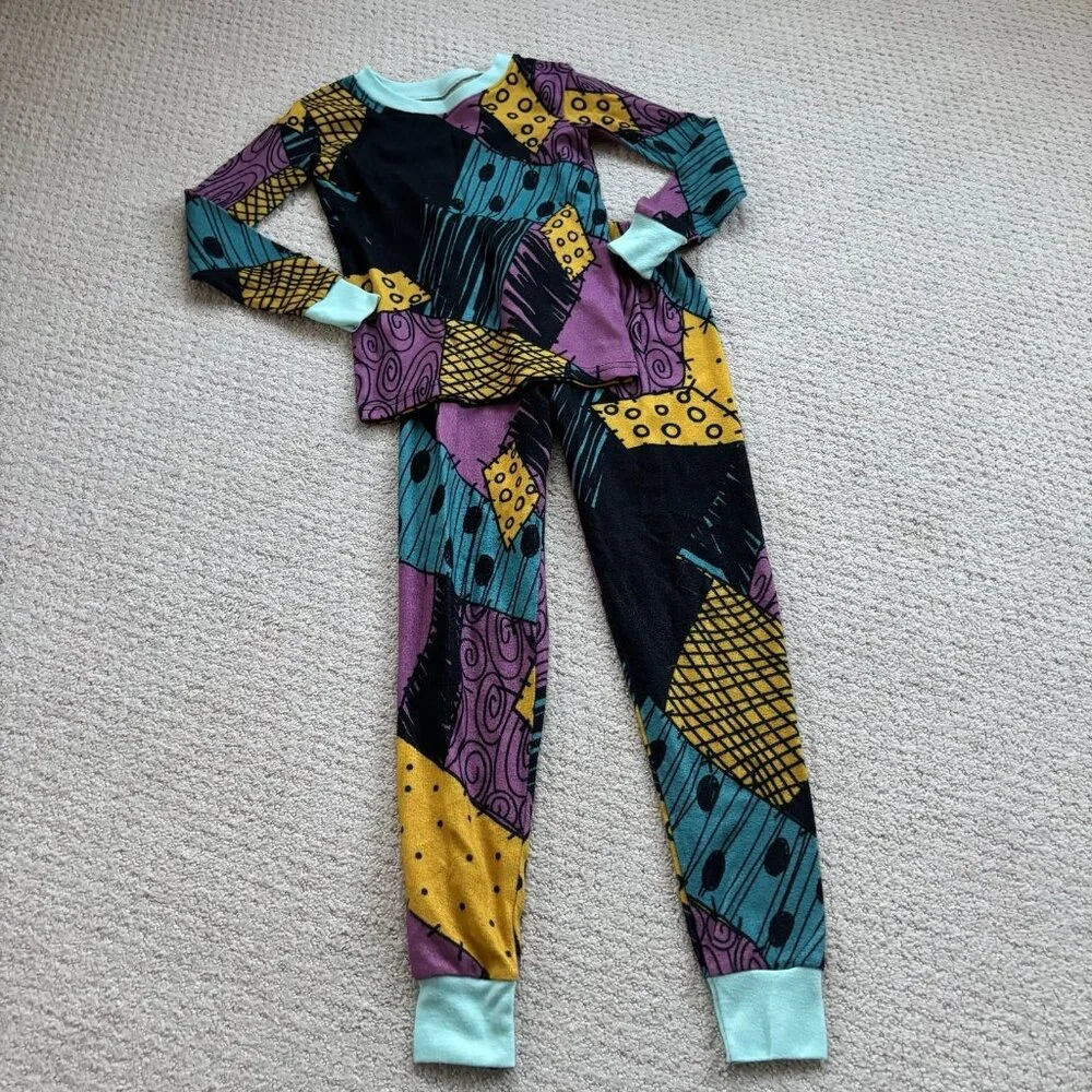 Disney Sally patchwork nightmare before Christmas pajama set